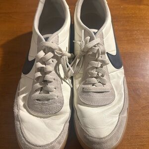 Nike Men's White and Black Sneakers